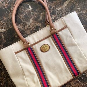 Tommy Hilfiger canvas purse